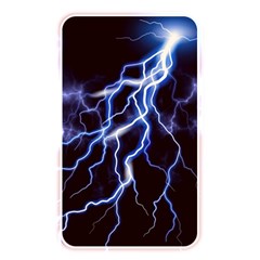 Blue Thunder At Night, Colorful Lightning Graphic Memory Card Reader (rectangular) by picsaspassion