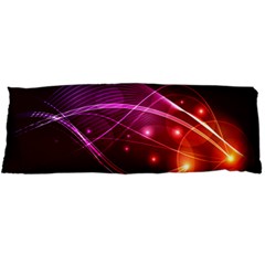 Colorful Arcs In Neon Light, Graphic Art Body Pillow Case Dakimakura (two Sides) by picsaspassion