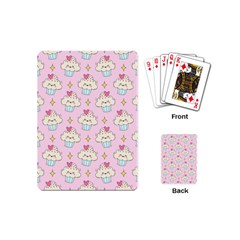 Kawaii Cupcake  Playing Cards Single Design (mini) by lisamaisak