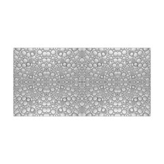 Modern Ornate Geometric Silver Pattern Yoga Headband by dflcprintsclothing