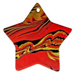 Warrior Spirit Star Ornament (two Sides) by BrenZenCreations