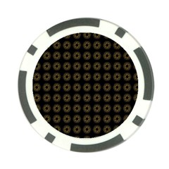 Digital Stars Poker Chip Card Guard by Sparkle