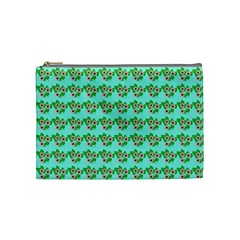 Flowers Pattern Cosmetic Bag (medium) by Sparkle