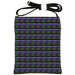 Abstract Illusion Shoulder Sling Bag by Sparkle