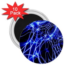 Lines Flash Light Mystical Fantasy 2 25  Magnets (10 Pack) 