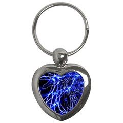 Lines Flash Light Mystical Fantasy Key Chain (heart)