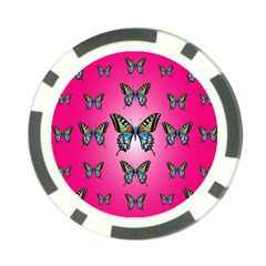 Butterfly Poker Chip Card Guard