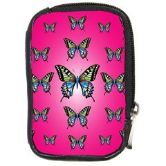 Butterfly Compact Camera Leather Case