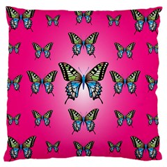 Butterfly Large Cushion Case (one Side)