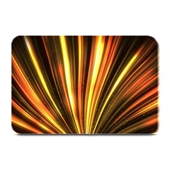 Energy Flash Futuristic Glitter Plate Mats