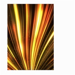 Energy Flash Futuristic Glitter Large Garden Flag (two Sides) by Dutashop