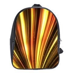 Energy Flash Futuristic Glitter School Bag (xl)