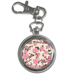 Floral Vintage Flowers Key Chain Watches