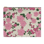 Floral Vintage Flowers Cosmetic Bag (XL) Front