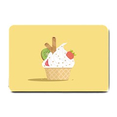 Ice Cream Dessert Summer Small Doormat  by Dutashop