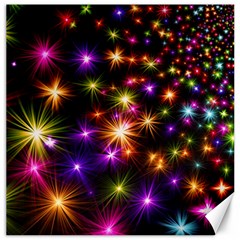 Star Colorful Christmas Abstract Canvas 20  X 20 