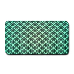 Pattern Texture Geometric Pattern Green Medium Bar Mats by Dutashop