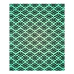 Pattern Texture Geometric Pattern Green Shower Curtain 60  x 72  (Medium)  60 x72  Curtain