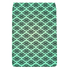 Pattern Texture Geometric Pattern Green Removable Flap Cover (s)