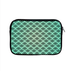Pattern Texture Geometric Pattern Green Apple Macbook Pro 15  Zipper Case