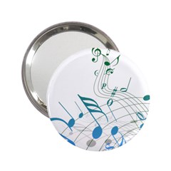 Music Notes 2 25  Handbag Mirrors