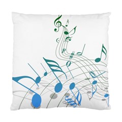 Music Notes Standard Cushion Case (two Sides) by Dutashop