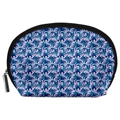 Blue Pattern Scrapbook Accessory Pouch (large)