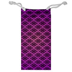 Pattern Texture Geometric Patterns Purple Jewelry Bag