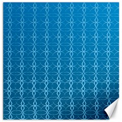 Background Texture Pattern Blue Canvas 12  X 12 