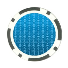 Background Texture Pattern Blue Poker Chip Card Guard