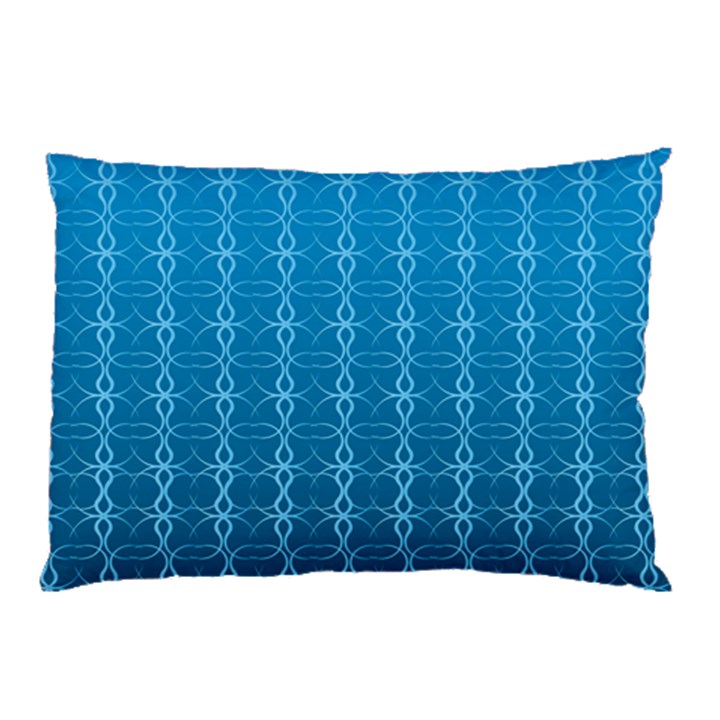 Background Texture Pattern Blue Pillow Case (Two Sides)