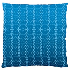 Background Texture Pattern Blue Large Cushion Case (two Sides)