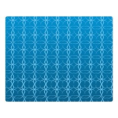 Background Texture Pattern Blue Double Sided Flano Blanket (large) 