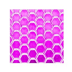 Hexagon Windows  Small Satin Scarf (square)