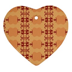 Background Wallpaper Brown Ornament (heart)