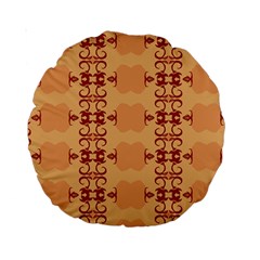 Background Wallpaper Brown Standard 15  Premium Round Cushions