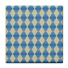 Pattern Texture Chevron Tile Coaster