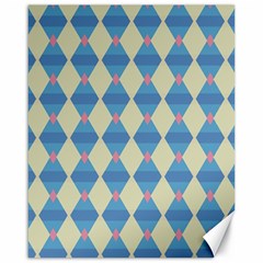 Pattern Texture Chevron Canvas 16  X 20 