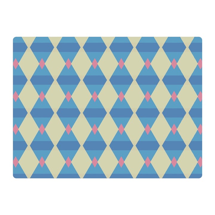 Pattern Texture Chevron Double Sided Flano Blanket (Mini) 