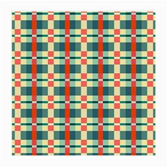 Texture Plaid Medium Glasses Cloth (2 Sides)