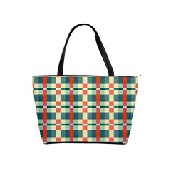 Texture Plaid Classic Shoulder Handbag