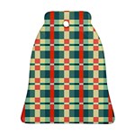 Texture Plaid Ornament (Bell) Front