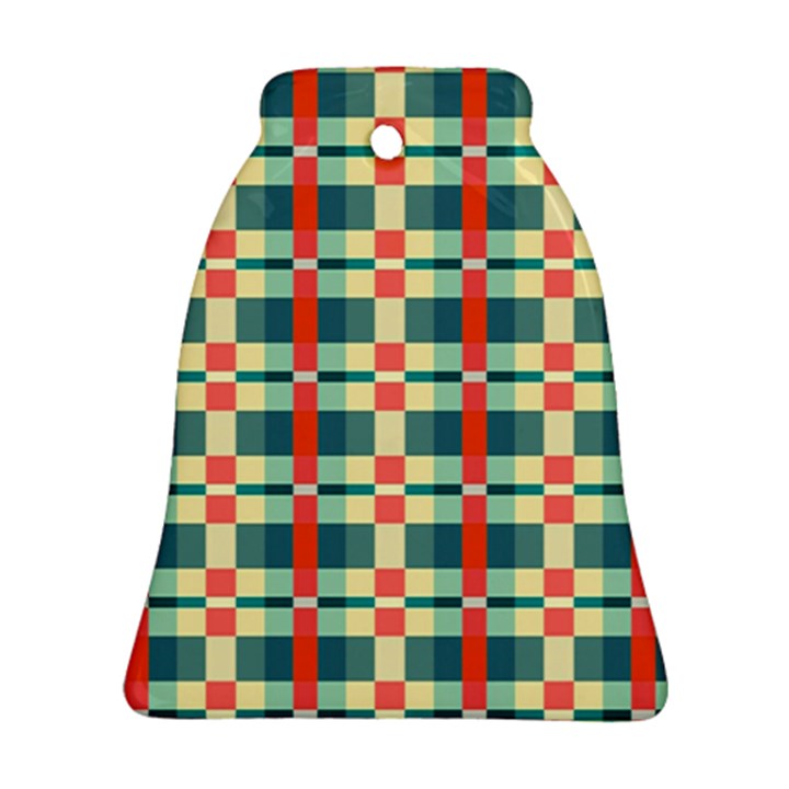 Texture Plaid Ornament (Bell)