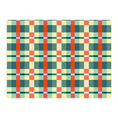 Texture Plaid Double Sided Flano Blanket (mini) 