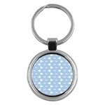 Pattern 3d Key Chain (Round) Front