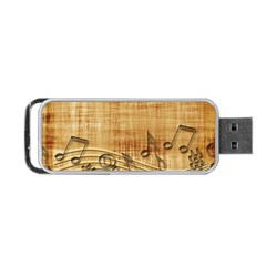 Dance Music Portable Usb Flash (one Side)