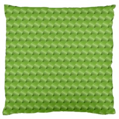 Green Pattern Ornate Background Standard Flano Cushion Case (one Side)