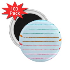 Crayon Background School Paper 2 25  Magnets (100 Pack) 