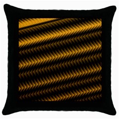 Ornament Stucco Throw Pillow Case (black)