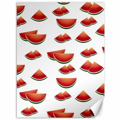 Summer Watermelon Pattern Canvas 36  X 48 